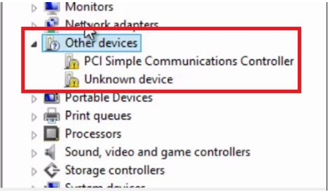 pci simple communications controller dell windows 7